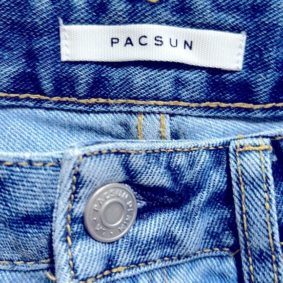 PacSun Eco Two-Tone '90s Boyfriend Jeans - SOLD OUT 👖❤️🌺❤️ - Picture 10 of 11